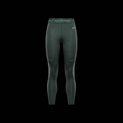 Leggings Nike Pro i 7/8-längd med medelhög midja och tryck för kvinnor