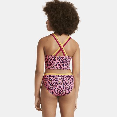 Nike Big Kids' (Girls') Spiderback Midkini Set