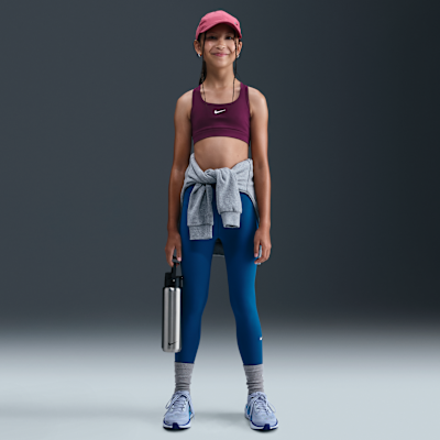 Brassière de sport Nike Swoosh pour fille