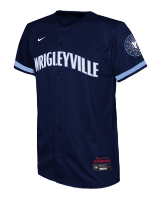 Подростковые джерси Chicago Cubs Big Kids' Nike MLB Replica Jersey