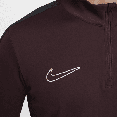 Nike Academy Dri-FIT fotballoverdel med glidelås i halsen til herre