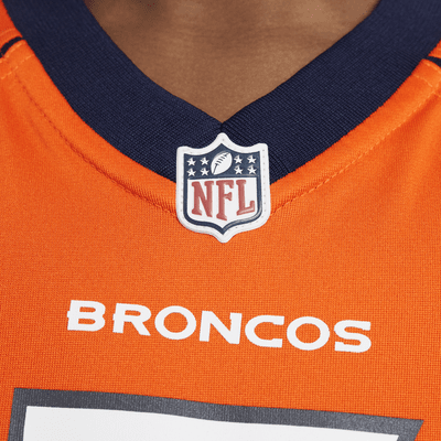 NFL Denver Broncos (Russell Wilson) Older Kids' Game American Football Jersey