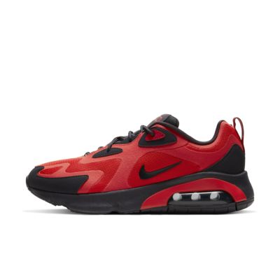 red and black air max 200