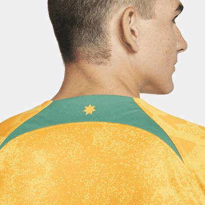Australia 2022/23 Stadium Home Men's Nike Dri-FIT Soccer Jersey