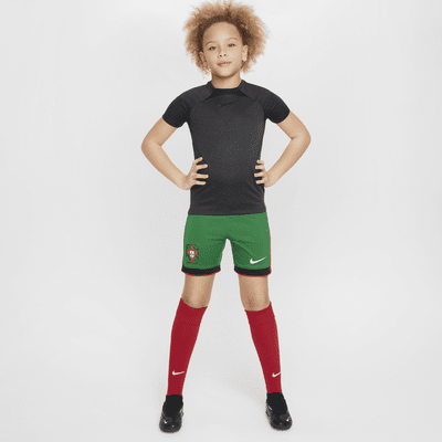 Portugal 2024 Stadium Home Nike Dri-FIT Replica-fodboldshorts til større børn