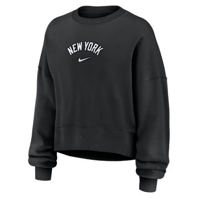 New York Yankees Women's Nike MLB Pullover Crew