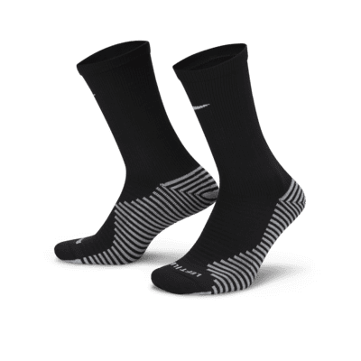 nike dri fit crew socks black