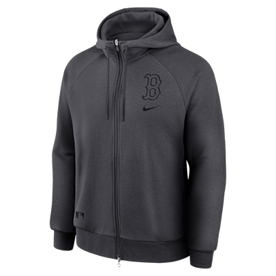 Boston Red Sox Authentic Collection Men's Nike Dri-Fit MLB Full-Zip Hoodie from Nike - $130