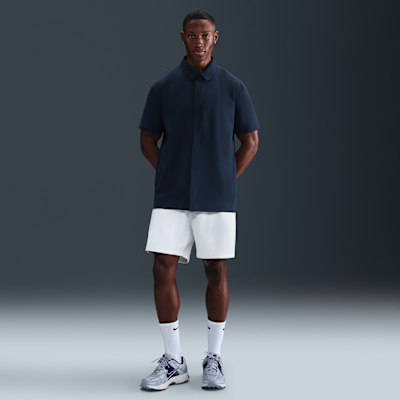 Nike 24.7 PerfectStretch Men's Dri-FIT Short-Sleeve Snap-Down Top