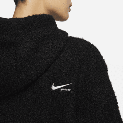 ナイキ スポーツウェア コレクション ウィメンズ ハイパイル フリース パーカー
