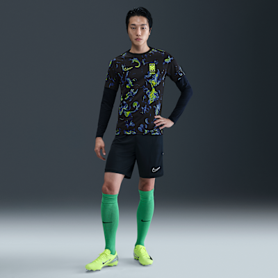 대한민국 아카데미 프로 남성 나이키 드라이 핏 축구 프리매치 반팔 탑