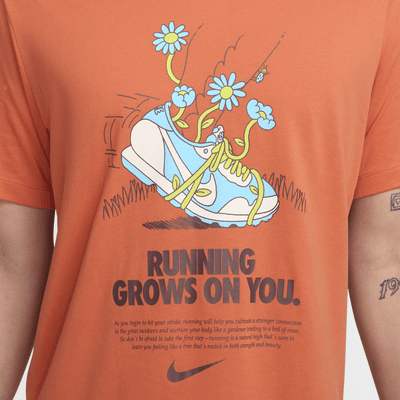 Playera de correr Dri-FIT para hombre Nike