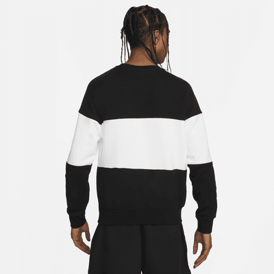 Nike Club Men's French Terry Color-Blocked Crew. Nike.com