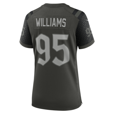 Jersey Nike de la NFL Game para mujer Quinnen Williams New York Jets Rivalries Collection