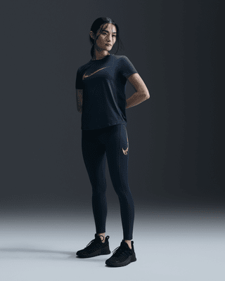 最高級タイツ ナイキ パワー スピード フラッシュ BLK