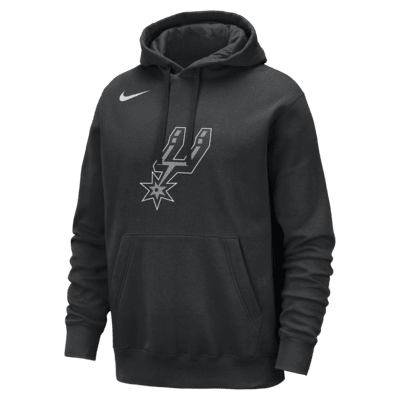 Felpa pullover con cappuccio San Antonio Spurs Club Nike NBA – Uomo