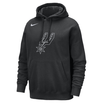 San Antonio Spurs Club Men's Nike NBA Pullover Hoodie. Nike CH
