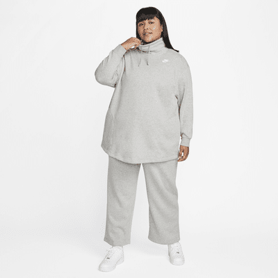 Nike Sportswear Club Fleece Women's Oversized Mock-Neck Sweatshirt (Plus Size)