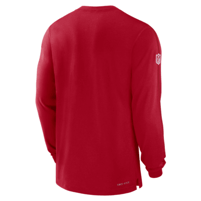 Tampa Bay Buccaneers Sideline Player Team Issue Men’s Nike Dri-FIT Long-Sleeve Top