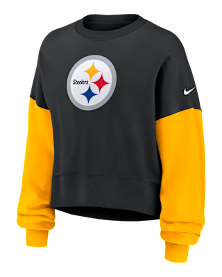 Женские  Pittsburgh Steelers Nike NFL Pullover Crew