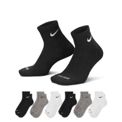 Nike Everyday Plus Cushioned Training Ankle Socks (6 Pairs)