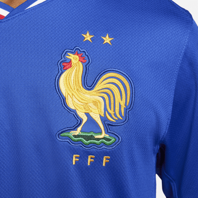 FFF (Men's Team) 2024/25 Stadium Home Nike Replica Fußballtrikot mit Dri-FIT-Technologie für Herren