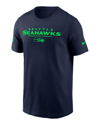 Мужская футболка Seattle Seahawks Sideline Team Issue Nike Dri-FIT NFL