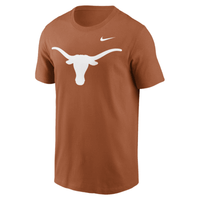 Playera universitaria Nike para hombre Texas Longhorns Primetime Evergreen Logo