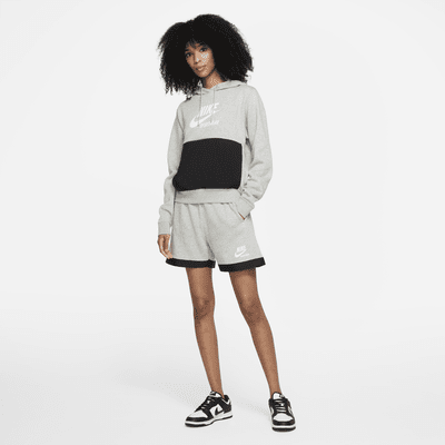 Sudadera con gorro de tejido Fleece para mujer Nike Sportswear Heritage