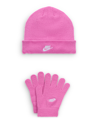 Детские  Nike Little Kids' Club Beanie and Gloves Set