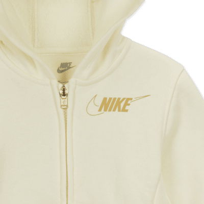 Nike Shine Full-Zip and Leggings Set Baby 2-Piece Hoodie Set