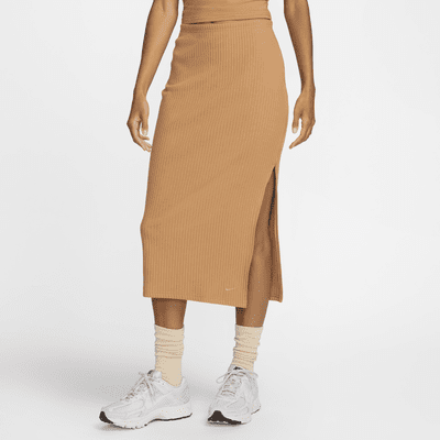 Nike Sportswear Chill Rib Women's Slim Midi Skirt