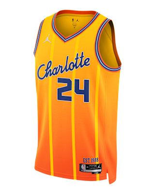 Мужские джерси Brandon Miller Charlotte Hornets City Edition Nike NBA Swingman Jersey