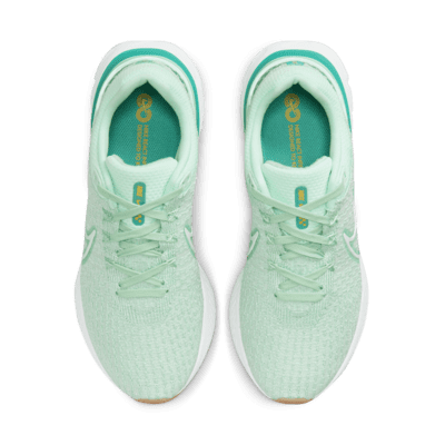 nike react infinity run flyknit blue