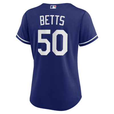 MLB Los Angeles Dodgers (Mookie Betts) Women's Replica Baseball Jersey ...