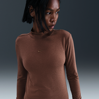 Nike Sportswear Chill Knit Women's Slim Long-Sleeve Mock-Neck T-Shirt