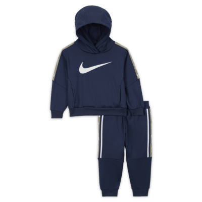 Conjunto de sudadera y pants de poliéster para bebé Nike Dri-FIT Sportswear Club (de 12 a 24 meses)