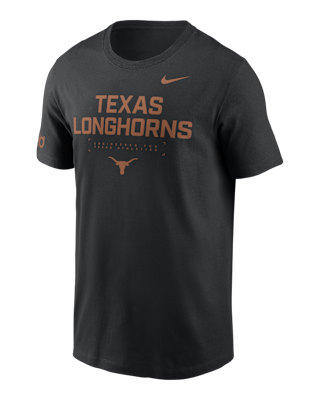 Мужская футболка Texas Courtside Basketball Nike Dri-FIT College для баскетбола