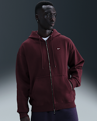 Мужское худи Nike Solo Swoosh Full-Zip Fleece Hoodie