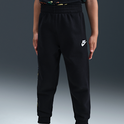 Conjunto de playera y pants Reveal estampado para niños talla pequeña Nike Sportswear