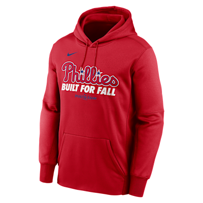 Philadelphia Phillies 2025 Postseason Authentic Collection Men’s Nike Therma MLB Pullover Hoodie