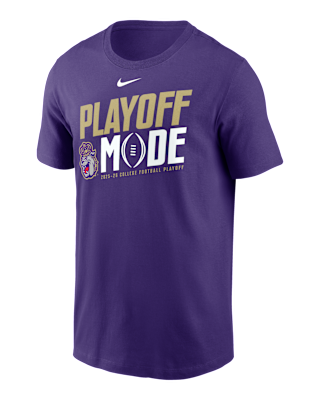 Мужская футболка James Madison 2025/26 College Football Playoff Bound Pass Protection Nike College для футбола