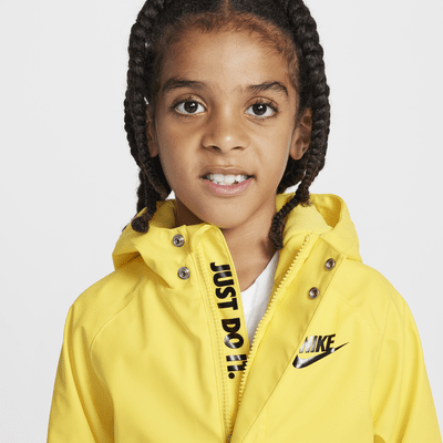 Chamarra impermeable para niños talla pequeña Nike