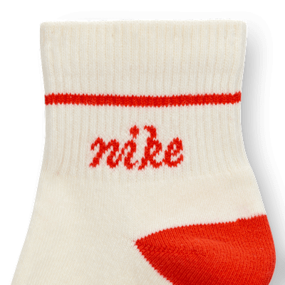 Nike Everyday Plus Calcetines hasta el tobillo acolchados (3 pares)