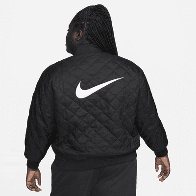 Nike Sportswear Women's Reversible Varsity Bomber Jacket (Plus Size ...