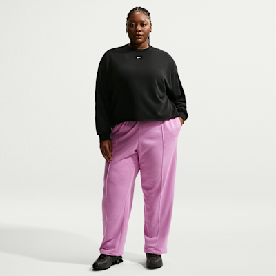 Nike Sportswear Chill Terry Women's Oversized Crew-Neck French Terry Sweatshirt (Plus Size)