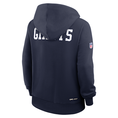 Sudadera con gorro sin cierre Nike Dri-FIT de la NFL para mujer New York Giants Alt Pack