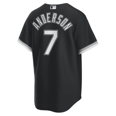 MLB Chicago White Sox (Tim Anderson) Men's Replica Baseball Jersey