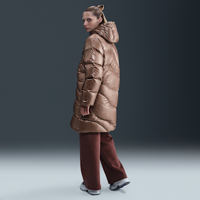 Damska parka puchowa o kroju oversize Therma-FIT Nike Sportswear Swoosh Series
