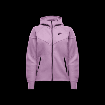 Sudadera con gorro de cierre completo para mujer Nike Sportswear Tech Fleece Windrunner